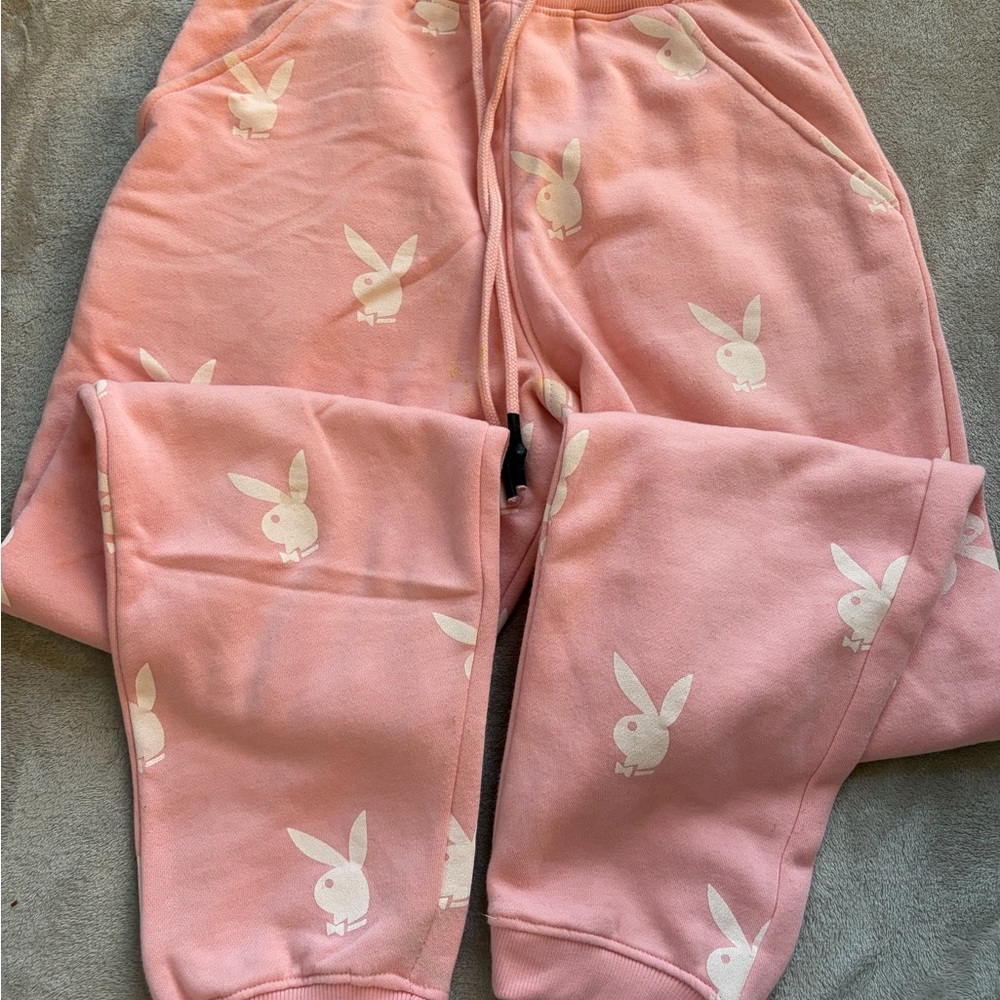 PLAYBOY Pink Straight Leg Pants